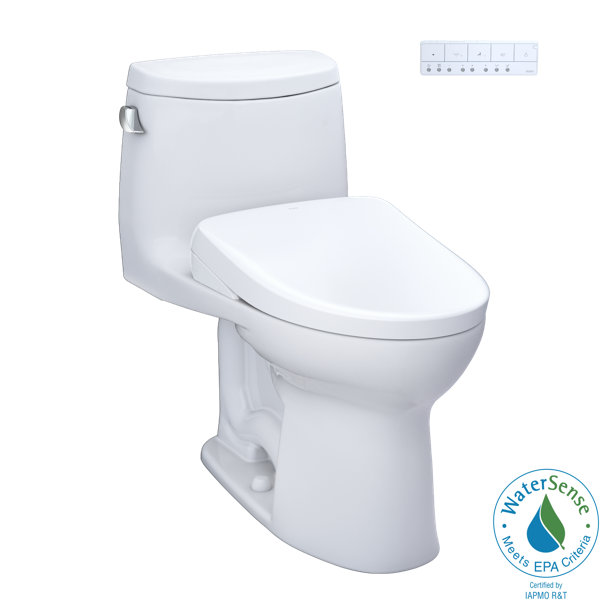 TOTO UltraMax® 1.28 GPF Elongated Floor Mounted OnePiece Toilet (Seat